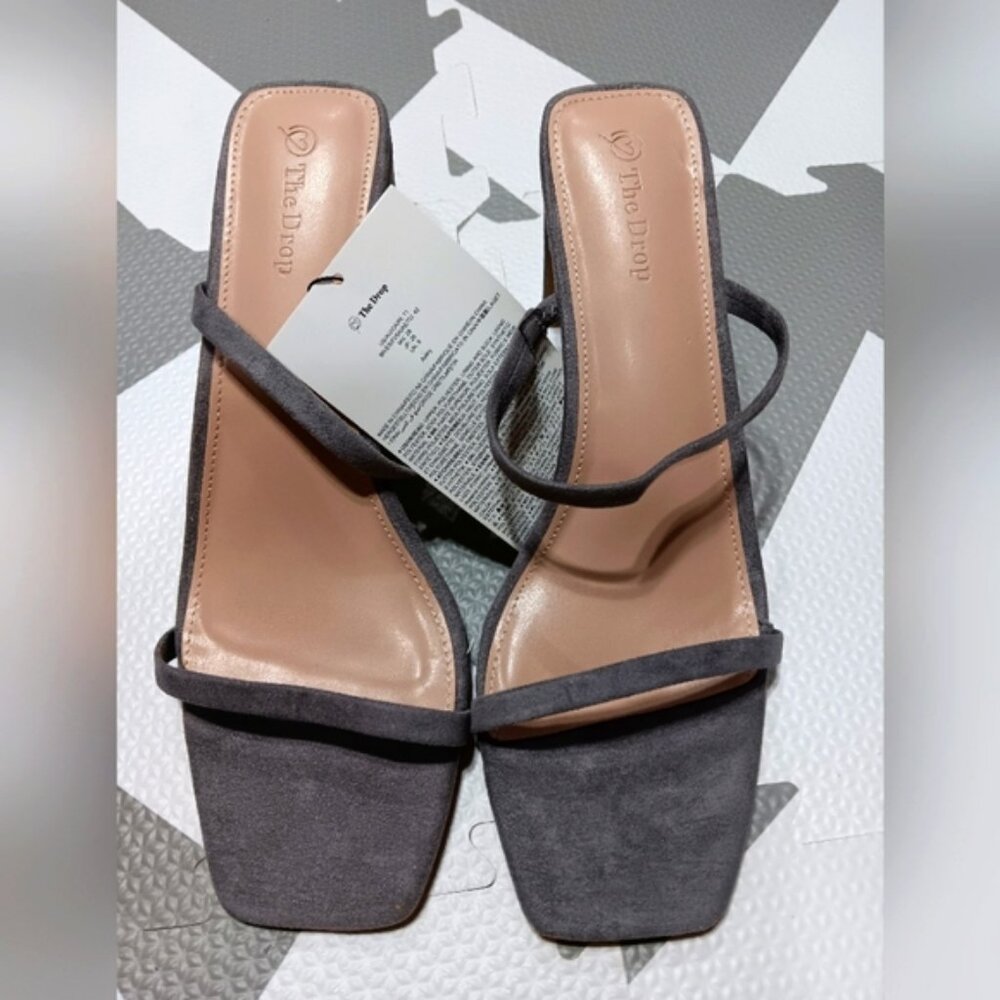 NWT The drop Avery gray high heels size 11